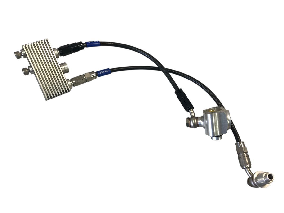 YAMAHA SR400 SR500 社外 ボアエース BORE-ACE オイルライン セット カスタム ドレスアップにも TO-M6783