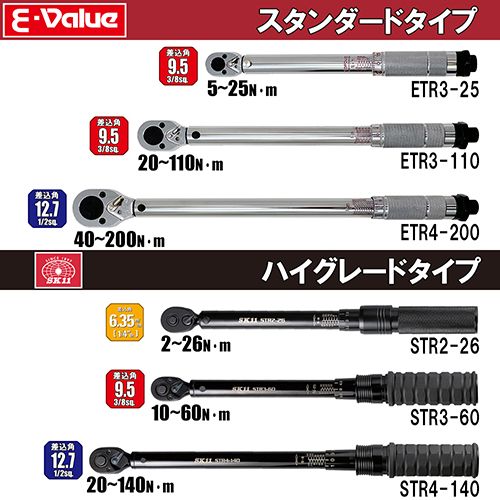 プレセット型トルクレンチ