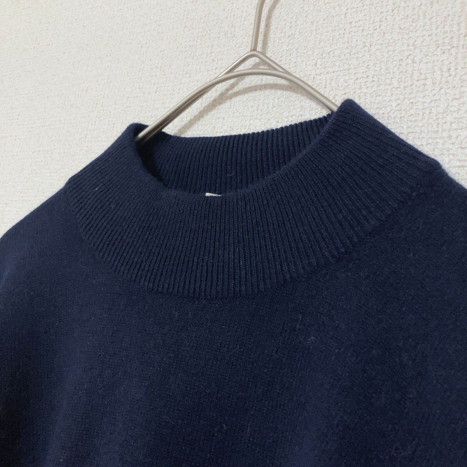 zm967 【美品】EL MIDAS エルミダ ボトルネック長袖セーター