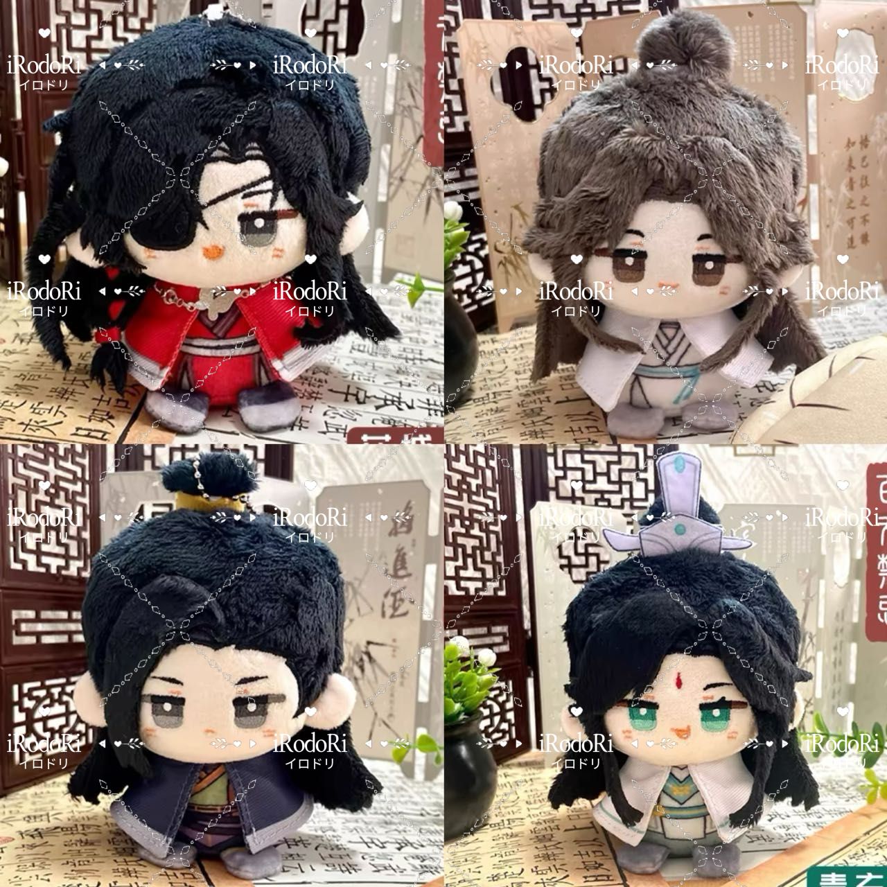 天官賜福 ぬいぐるみ（お座り）マスコット 三郎・花城（サンラン