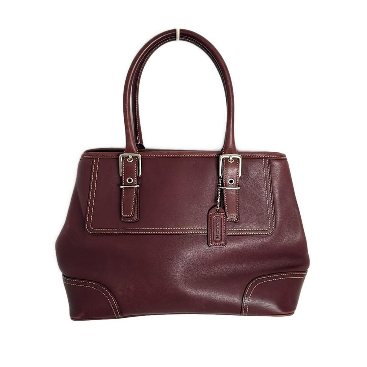 超美品 COACH コーチ ブラウンレザー ハンドバッグ COACH - COACH コーチ レザー 2WAY ショルダー ハンドバッグ