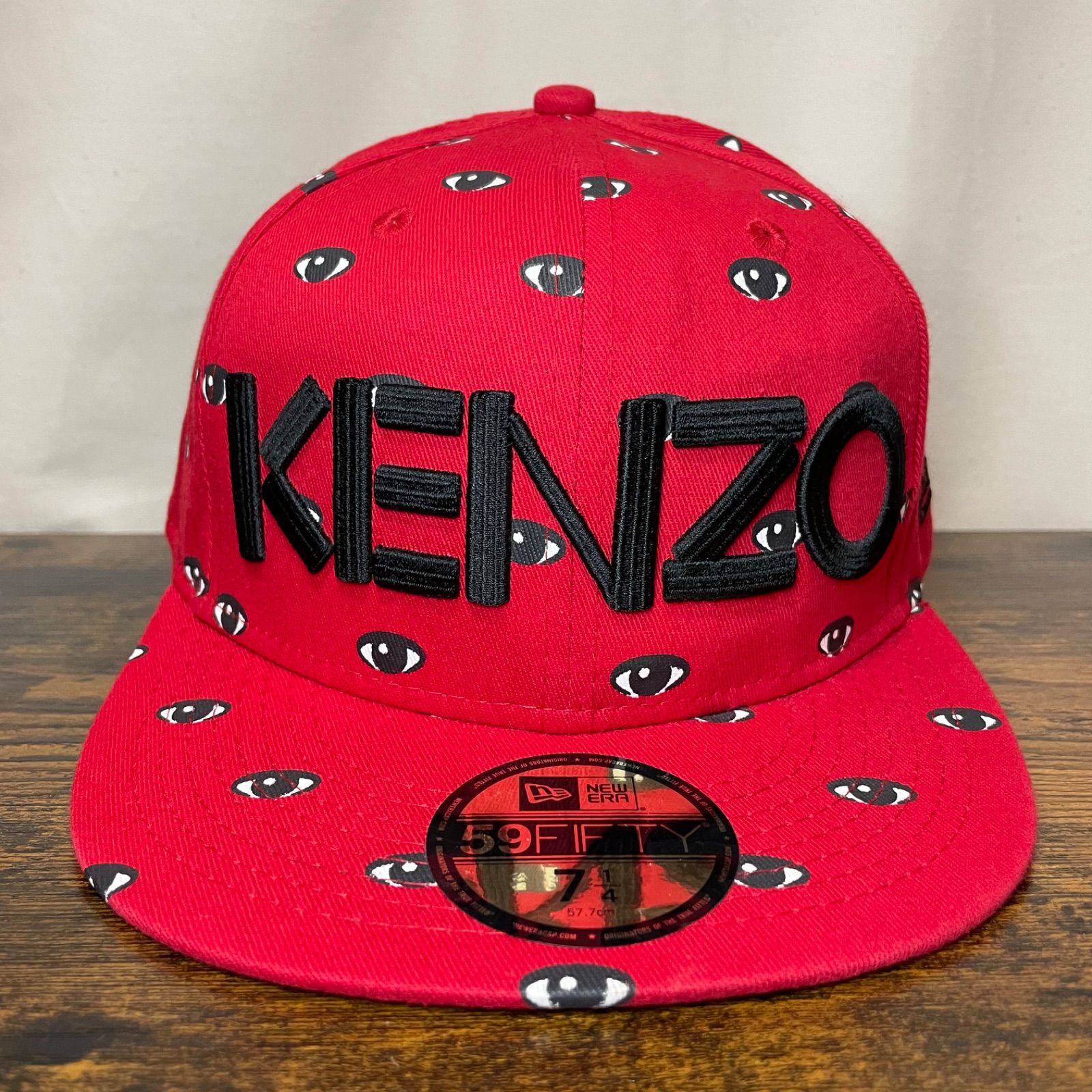 L-86 ニューエラ KENZO ケンゾー ウェーブ ゼブラ柄 キャップ 激レア