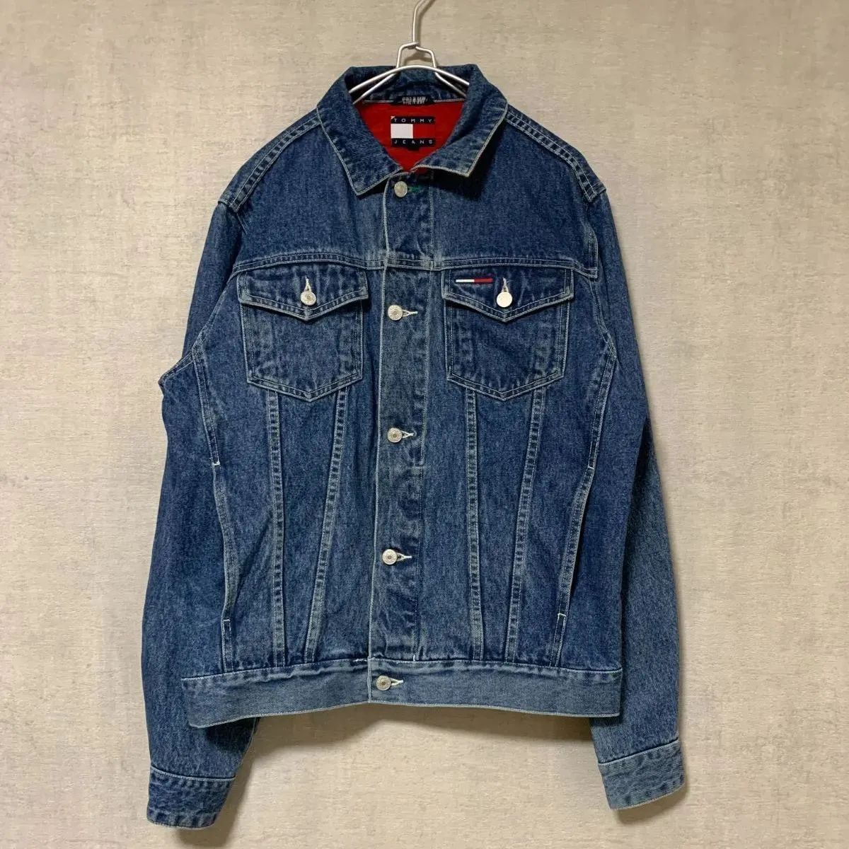 希少】TOMMY JEANS デニムジャケット ブルー【メンズS】 - メルカリ
