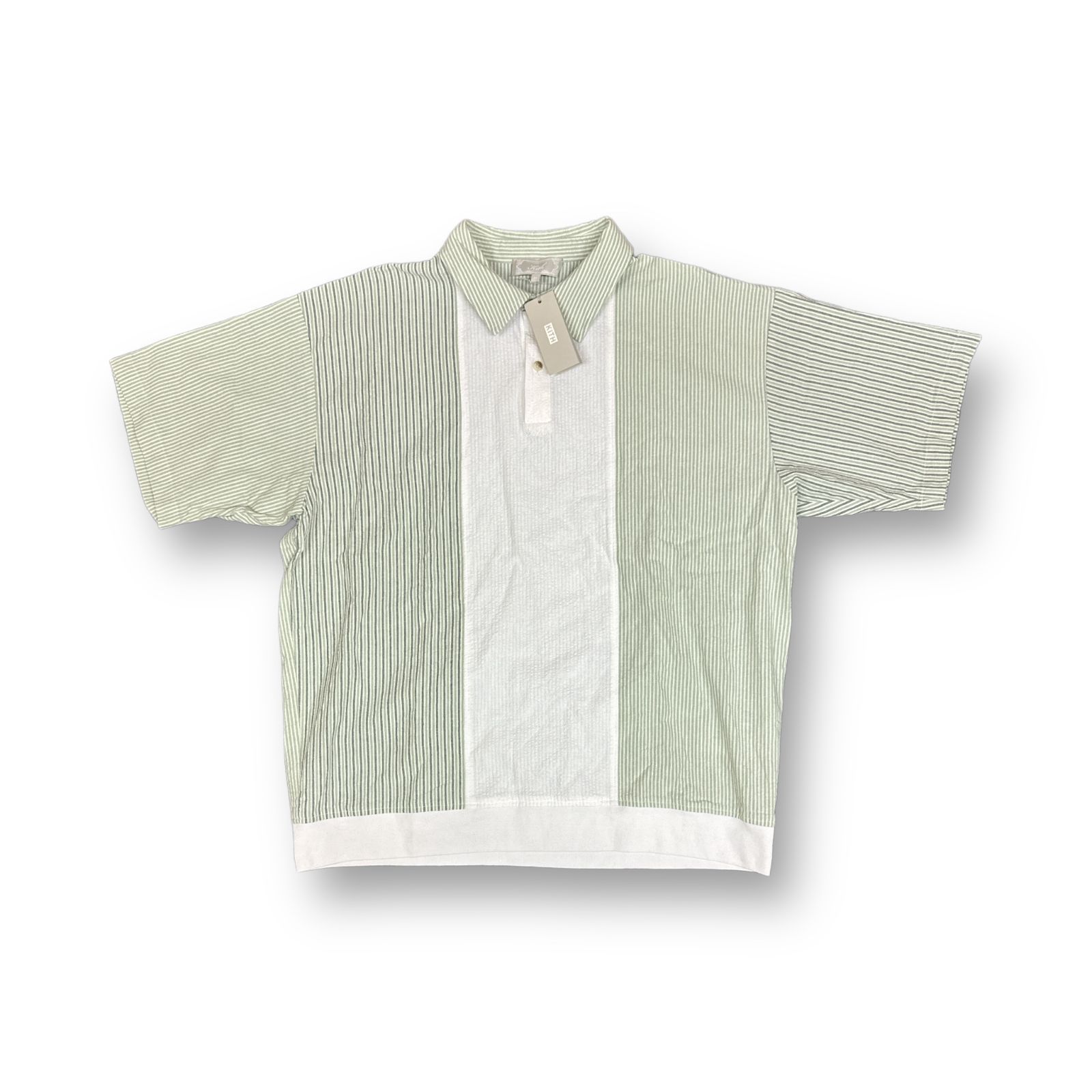 定価28600円 Kith 24SS Harway Polo ハーウェイ ポロシャツ シアー