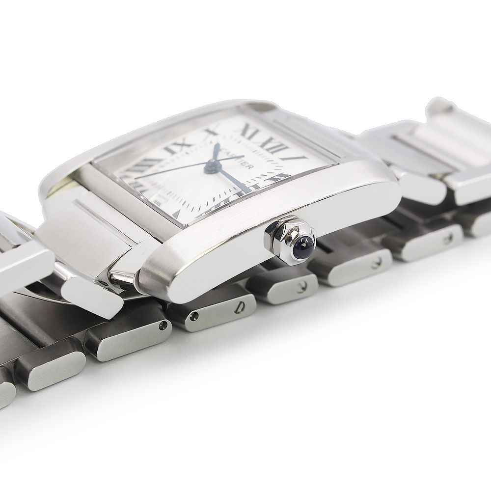 写真 カルティエ タンクフランセーズ LM 腕時計 時計 ステンレススチール