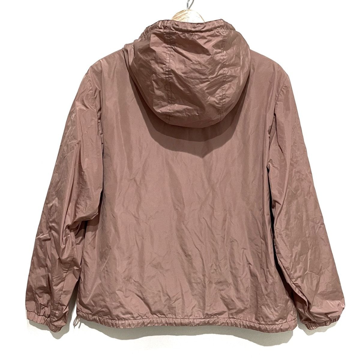 MONCLER モンクレール ブルゾン サイズ1 S レディース CASSE ピンクベージュ 長袖 フリル 春 秋