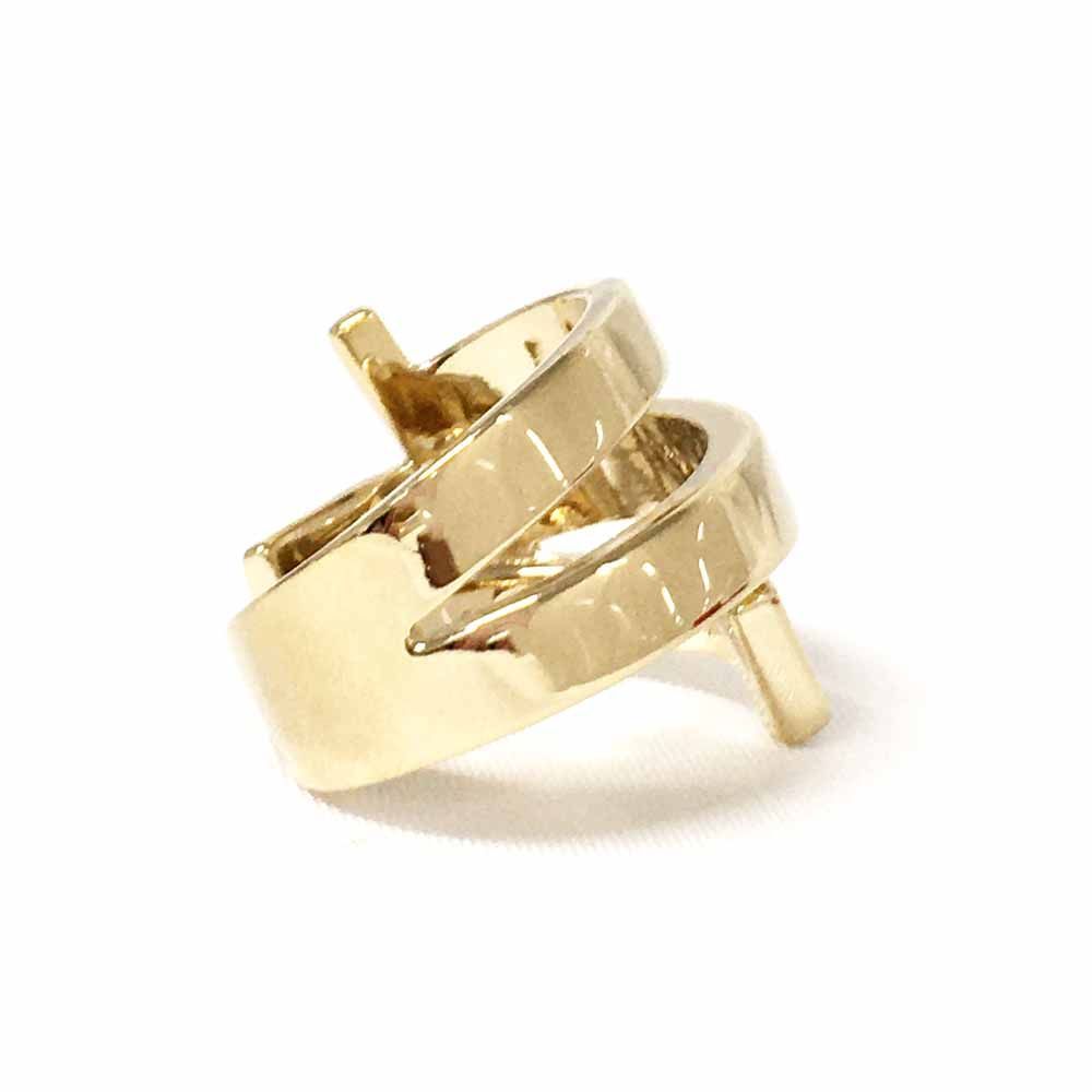 新品 FERRAGAMO フェラガモ 76 0909 ガンチーニ リング 指輪