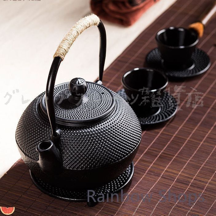 アイアンケトルティーセット ティーポット モダン レトロティーケトル