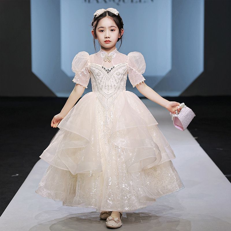 女の子 フォーマル 子供 ドレス 女の子 キッズ ピアノ 発表会 ドレス フォーマル ロングドレス ワンピース パーディー ドレス 上品 エレガント ジュニア ドレス vzkD934