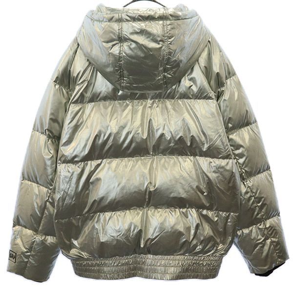 GAPギャップダウンジャケット【シルバー】XS ギャップ ロゴワッペン ダウンジャケット XS シルバー GAP