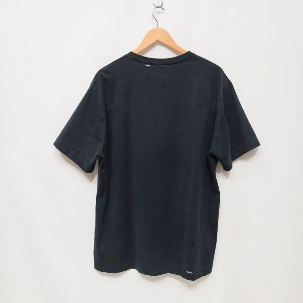 doublet ダブレット 23AW76CL01 Tシャツ SINGAPORE TOUR T-SHIRTサイズL ブラック ダメージ加工 - メルカリ