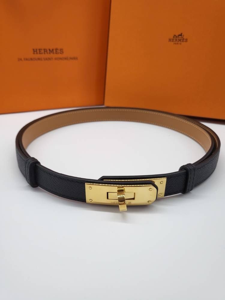 HERMES ケリー レザー ベルト