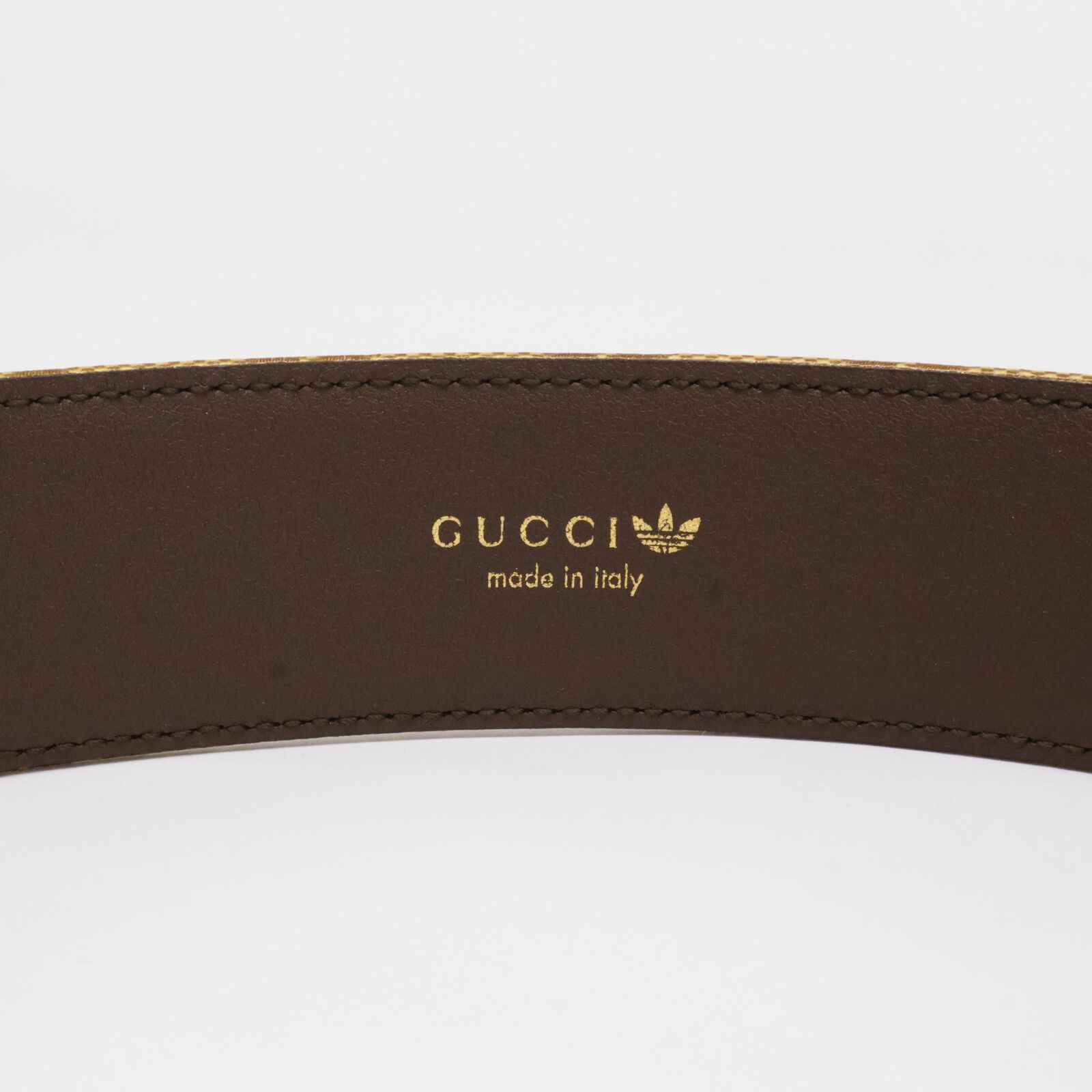 GUCCI グッチ x adidas アディダス 【新品同様】406831 ダブルG ワイド  