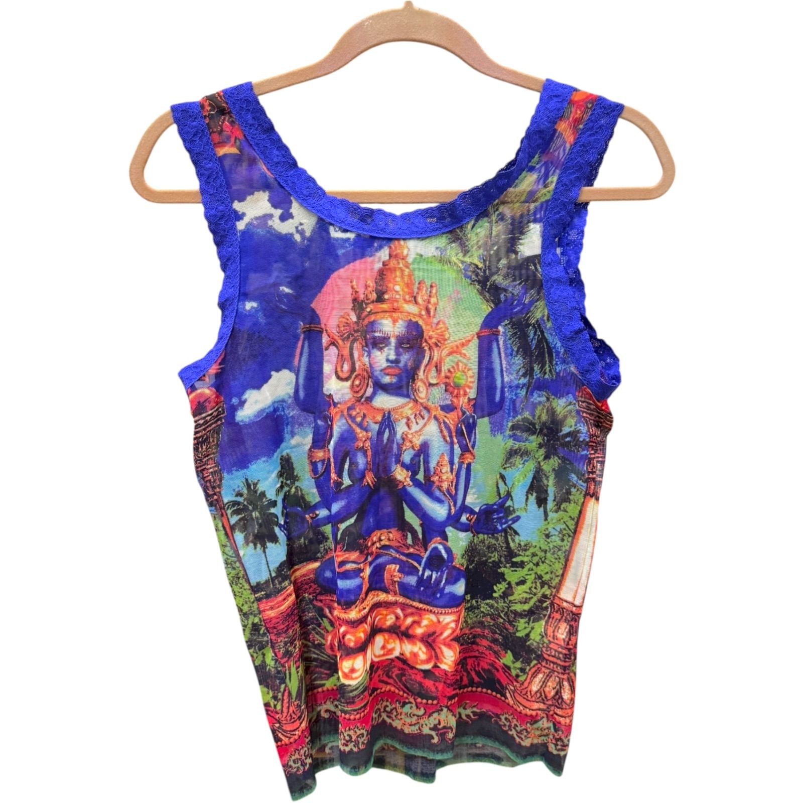 Jean Paul GAULTIER ゴルチエ シヴァ メッシュ タンクトップ
