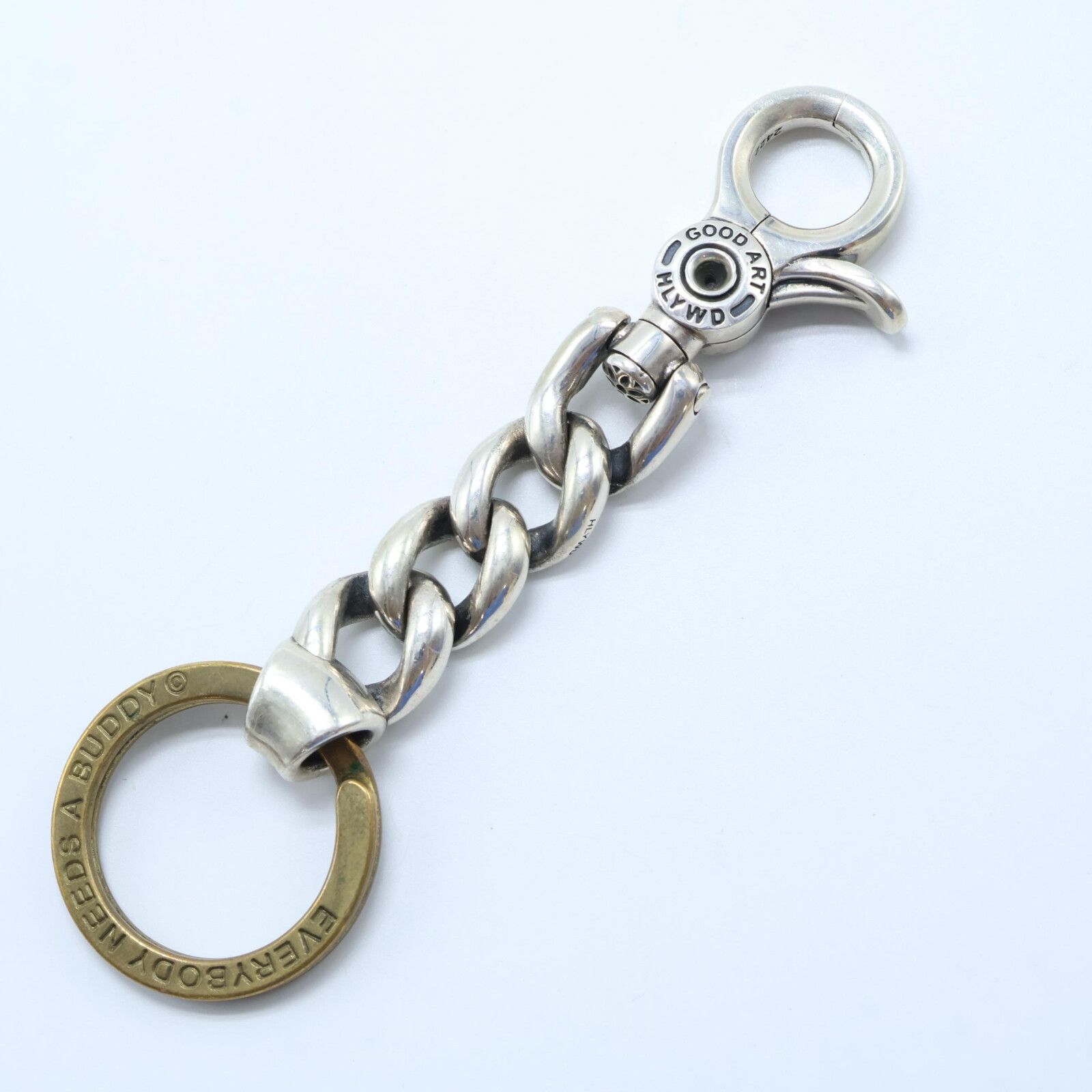 GOOD ART HLYWD グッドアート シルバーキーリング 925 A クリップ 8