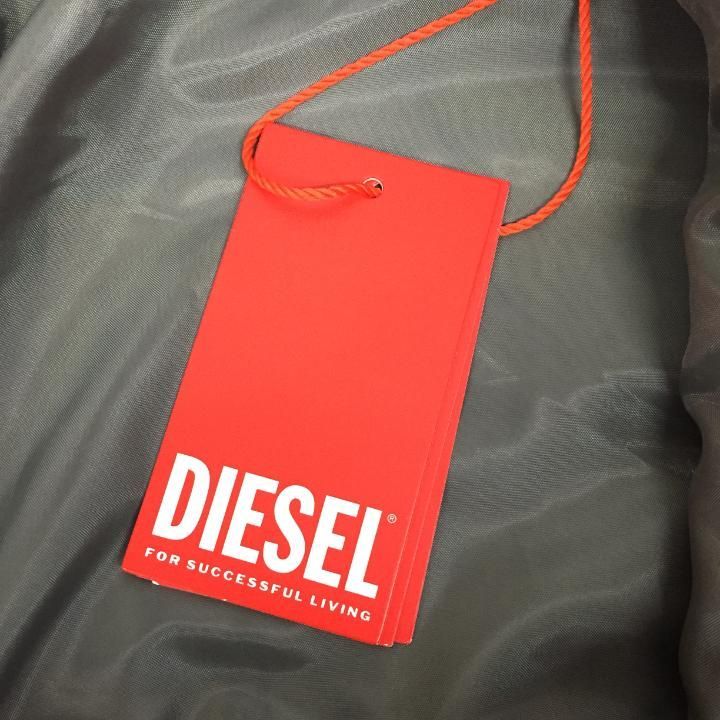 東店755-295-2411】DIESEL 23AW Sweatshirts S-LUCK 総柄ボアフリース 