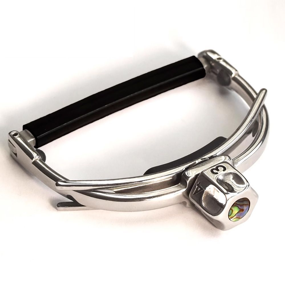 Shubb シャブ クラシックギター用カポタスト F3 ステンレス製 ワイドフィンガーボードに適しています 使いやすい 並行輸入品