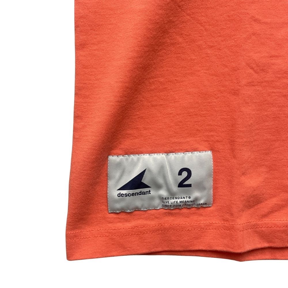 ディセンダント CACHALOT ORGANIC COTTON TANKTOP DESCENDANT/CACHALOT ORGANIC COTTON TANKTOP (ORANGE)