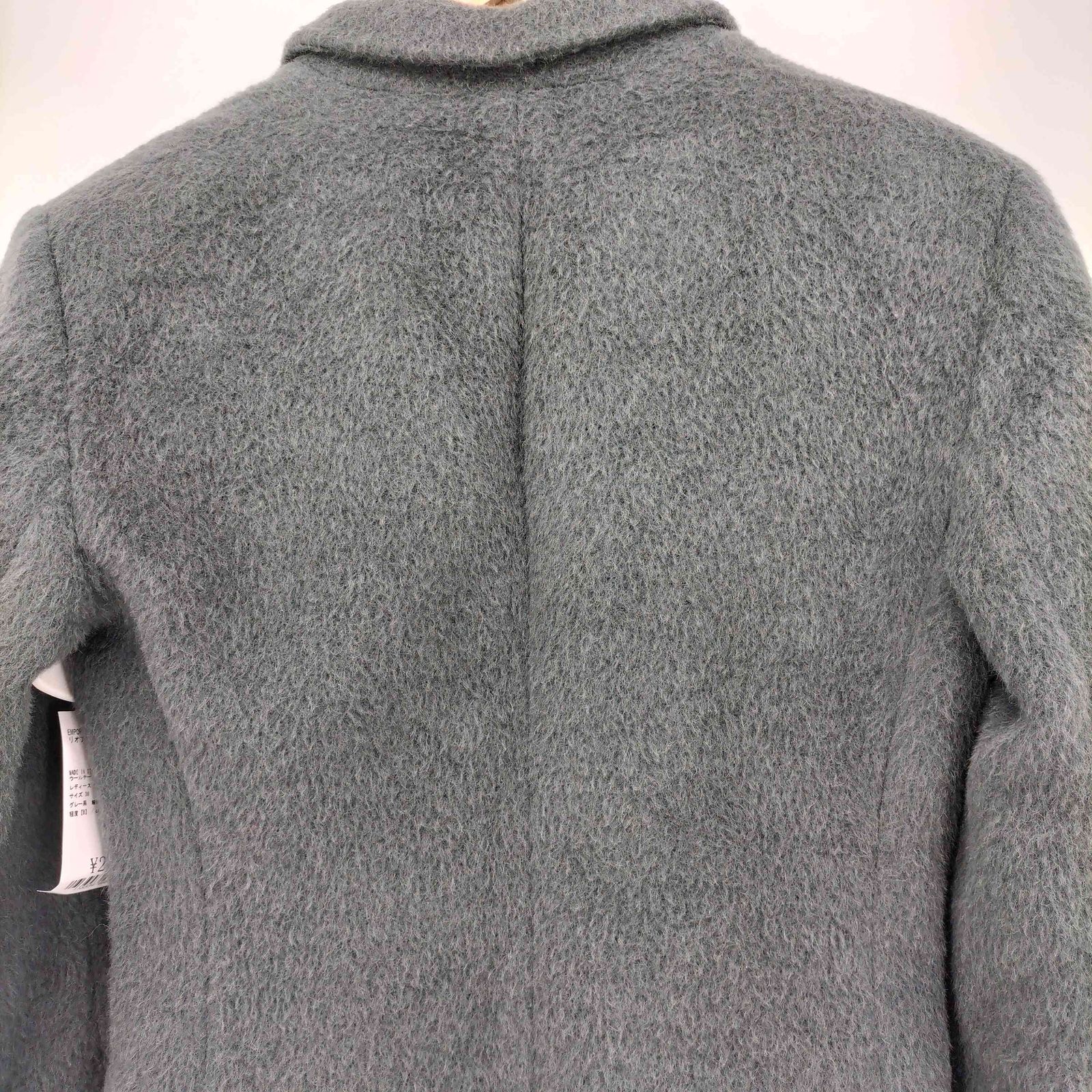 エンポリオアルマーニ EMPORIO ARMANI MADE IN ITALY シングル モヘア 