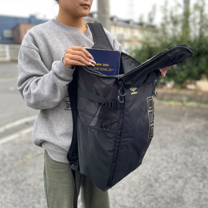 UMBRO リュック 大容量 ボックスリュック 40L ボックス型 アンブロ