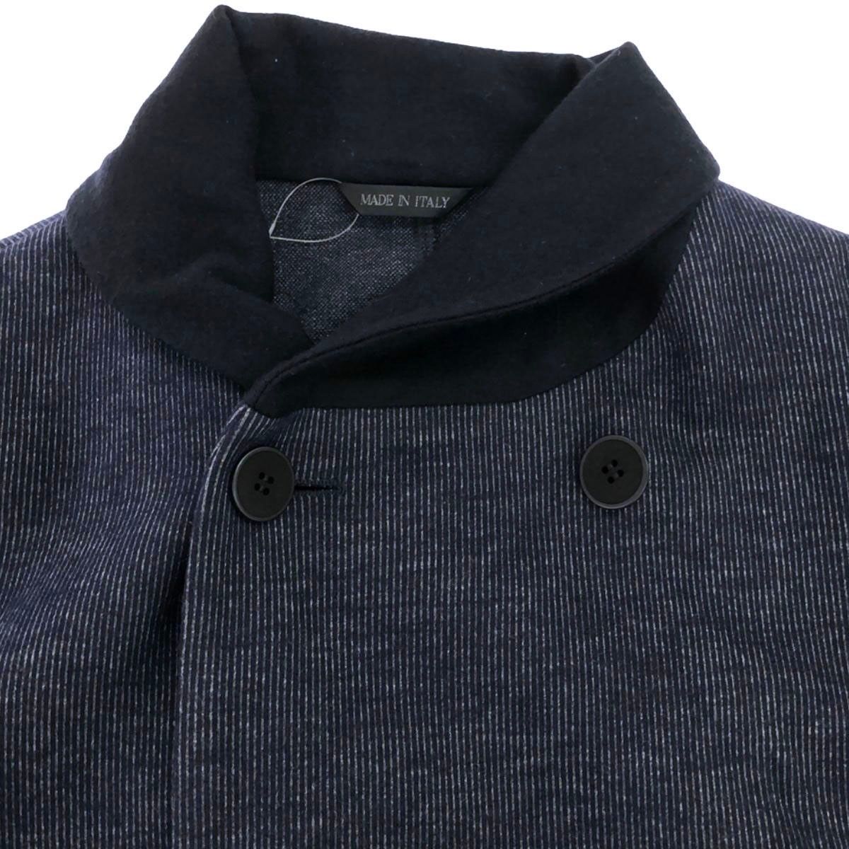 GIORGIO ARMANI ジョルジオアルマーニ ダブルブレストジャージーテーラードジャケット 9WGGG09G J002N ネイビー 46 GIORGIO ARMANI ジョルジオアルマーニ ダブルブレストジャージー