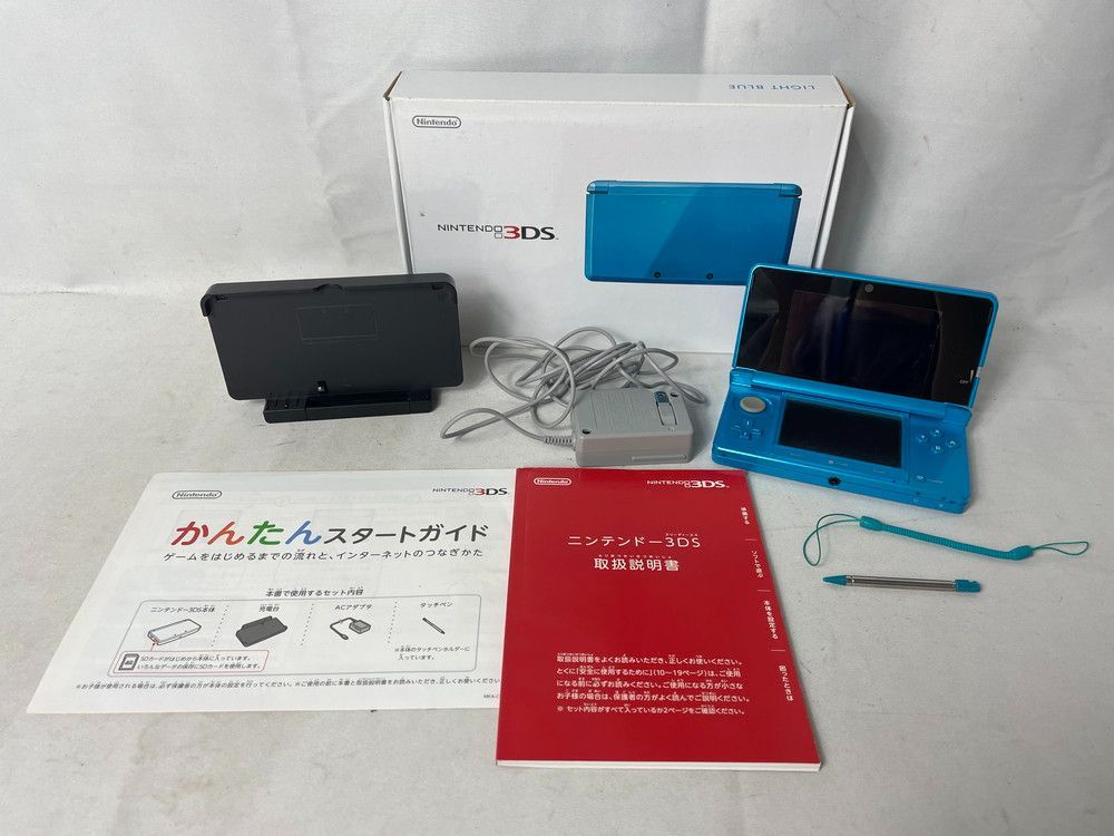 ◆任天堂 3DS ライトブルー ゲーム機