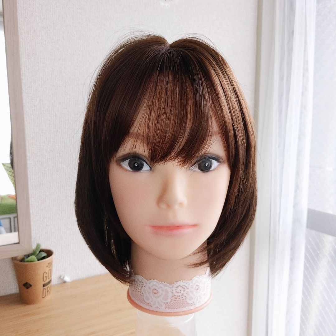 トップピースあるさんウィッグ ヘアピース トップピース 人毛100% 黒 エバーグリーン - www.nepfeh.com.br