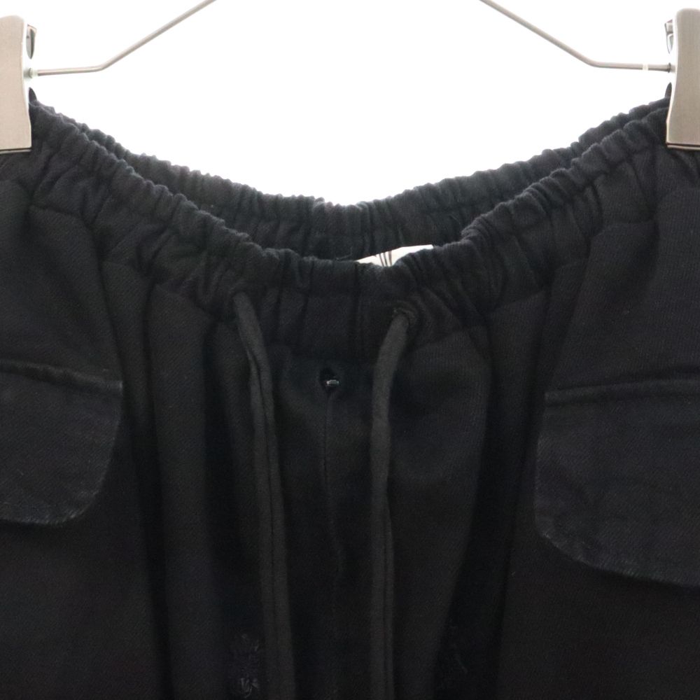 YORI SPORT (ヨリ スポーツ) 5 STRIPE 2WAY DENIM DESTOROYED BAGGY 