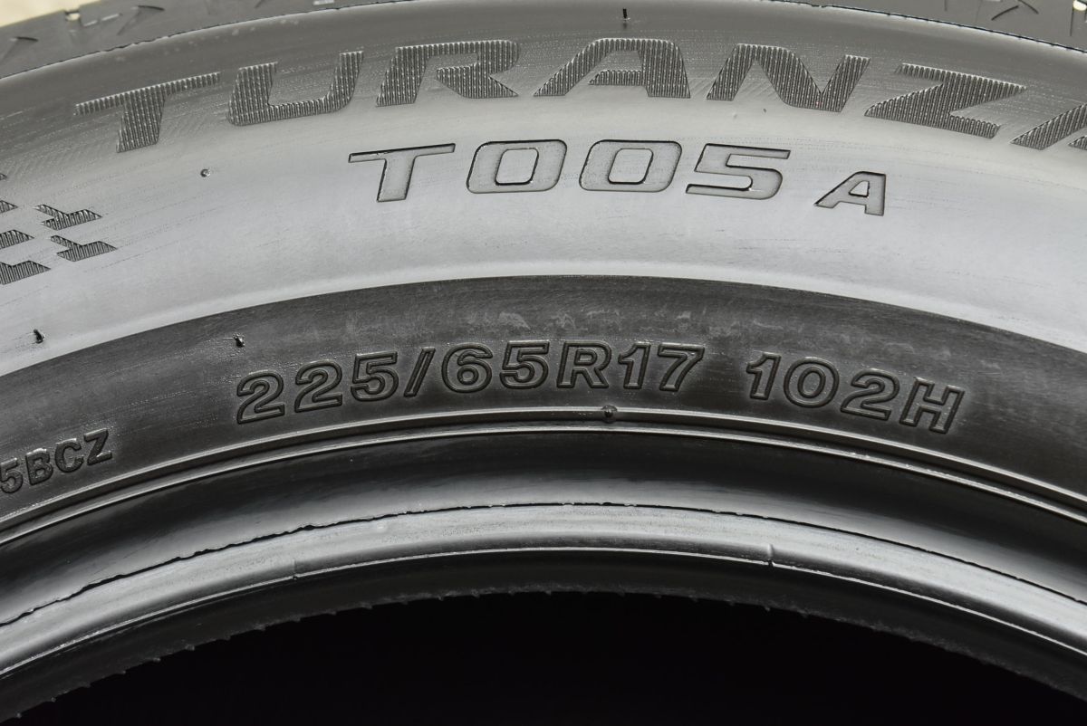 【バリ溝・国産】225/55R17 ブリヂストン トランザ　T005 ブリヂストン TURANZA T005 225/55R17 97W ☆ 価格推移グラフ