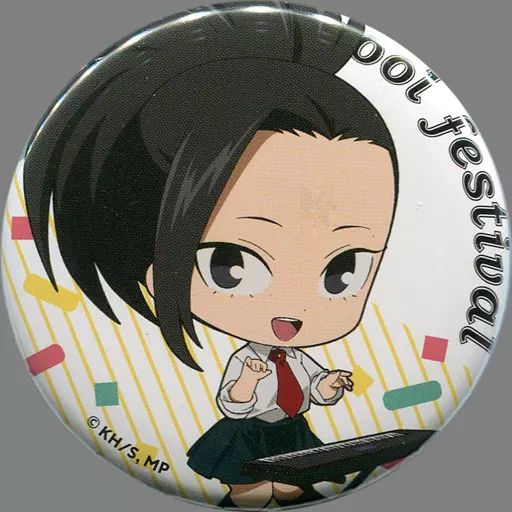 中古】バッジ・ピンズ 八百万百 「僕のヒーローアカデミア×animatecafe