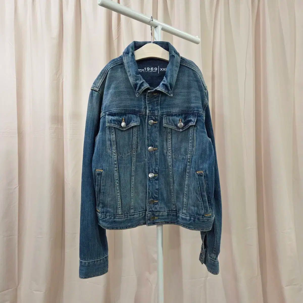 GAP デニムジャケット GAP（ギャップ）の「フード付き (キッズ キッズ 