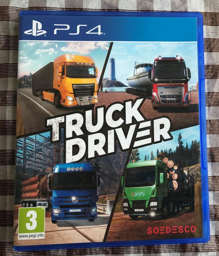 PS4 TRUCK DRIVER 輸入版 欧州版 PAL トラックドライバー ヨーロッパ版