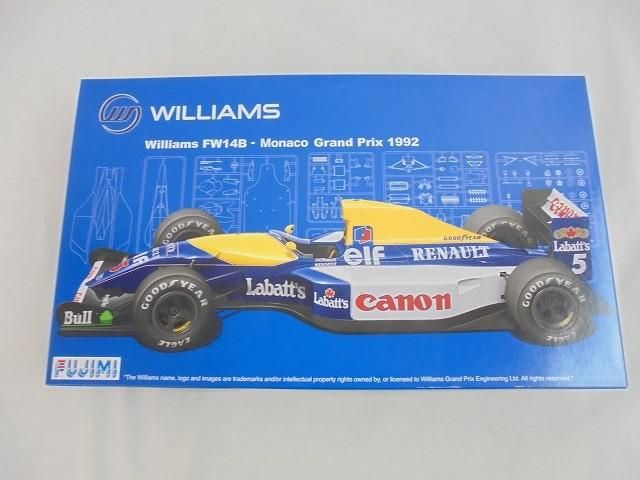 未組立 プラモデル フジミ 1/20 ウィリアムズ ルノーFW14B 1992