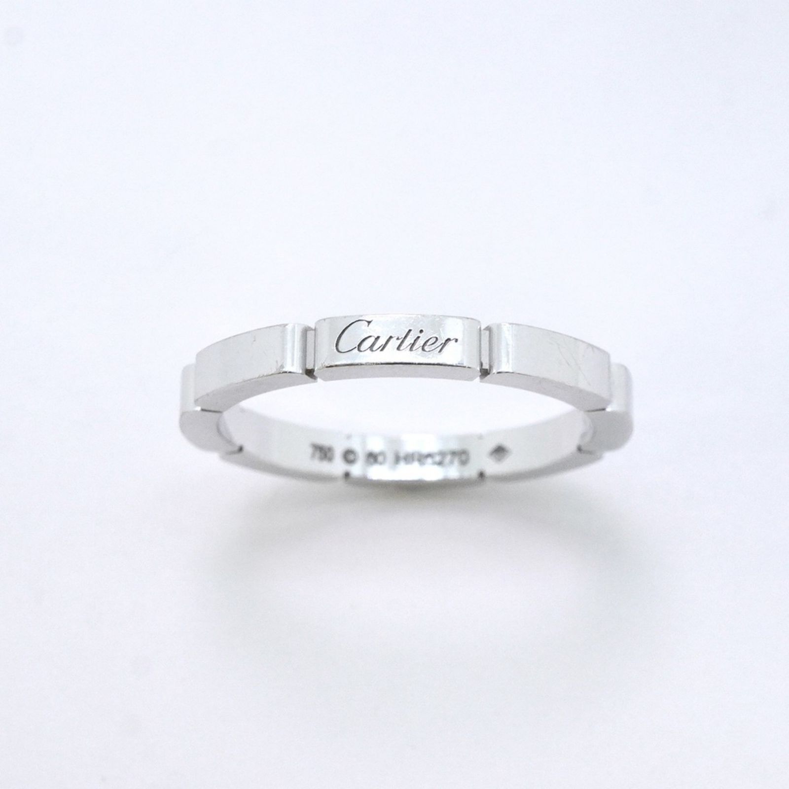 Cartier - カルティエ タンク リング 指輪 9号 18金 K18ホワイト