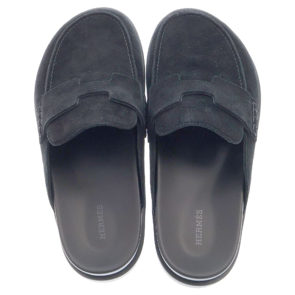 HERMES (エルメス) ミュール ゴー スエードサンダル シューズ