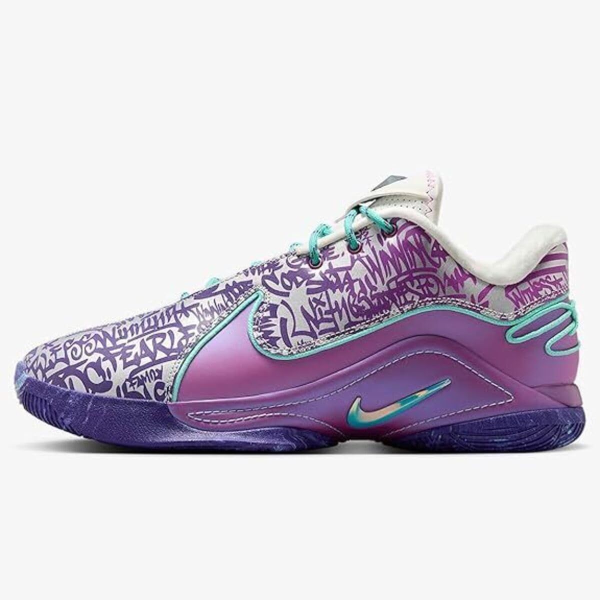 ナイキ レブロン 22 EP LEBRON ソフトパール ビビッドパープル コートパープル ハイパーターコイズ HV 8453-001 25.5 cm