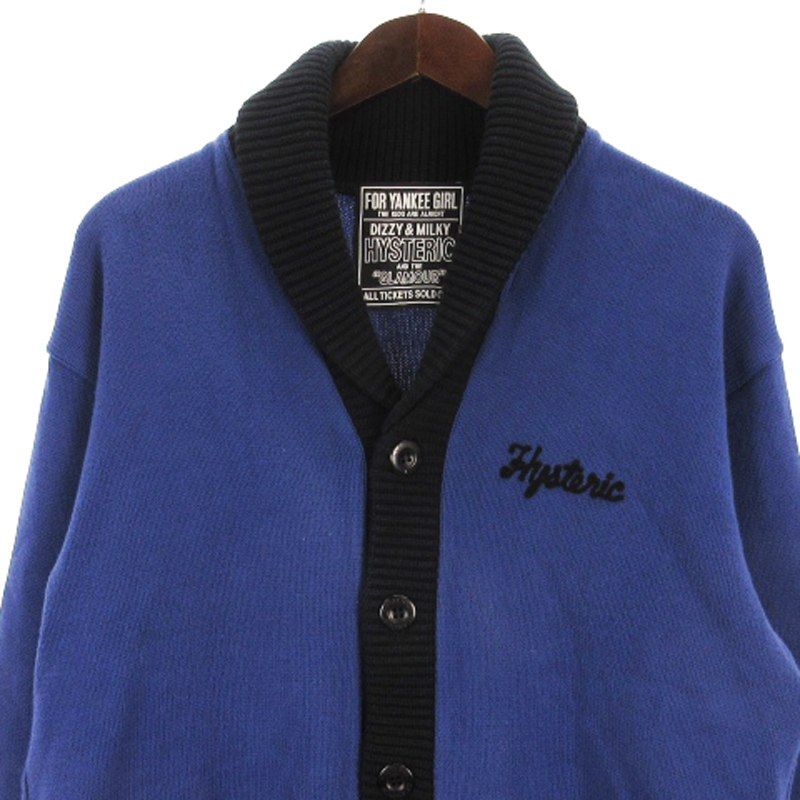 HYSTERIC DIZZY & MILKY カーディガン Lサイズ DIZZY & MILKY HYSTERIC ショールカーディガン