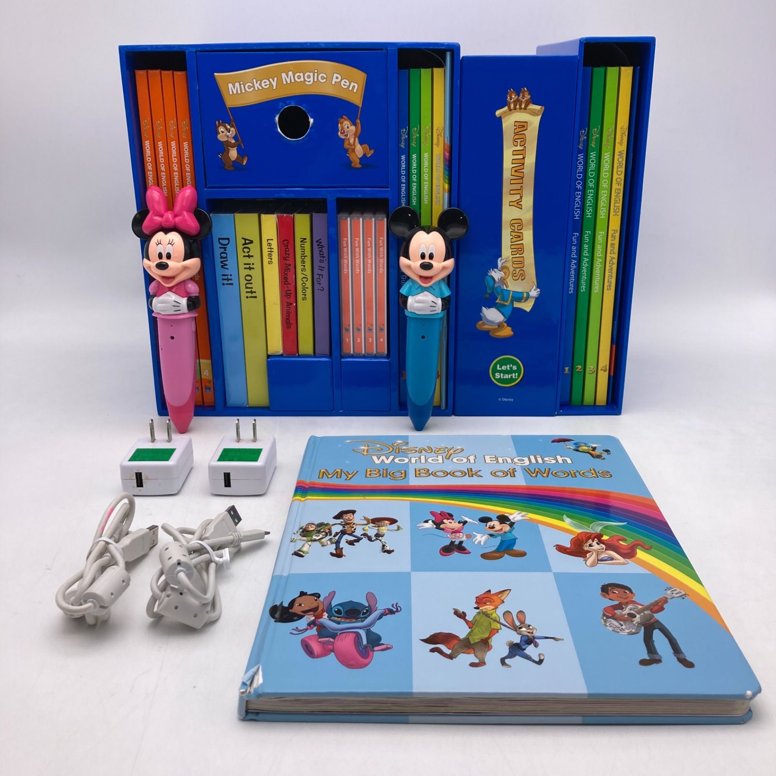 ミッキーマジックペンセット＆アドベンチャー 最新 ディズニー英語