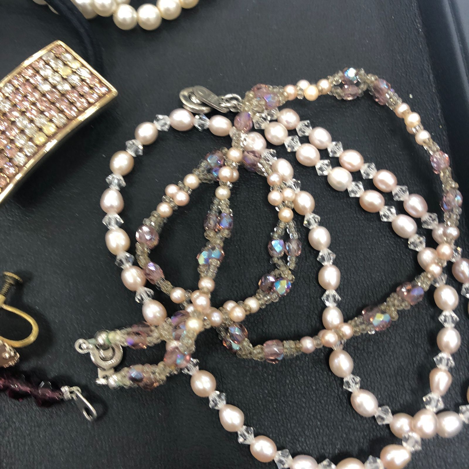 ゴールドプラチナシルバーアクセサリーまとめ売り　ネックレス　リング　ブレスレット　タイピン　真珠