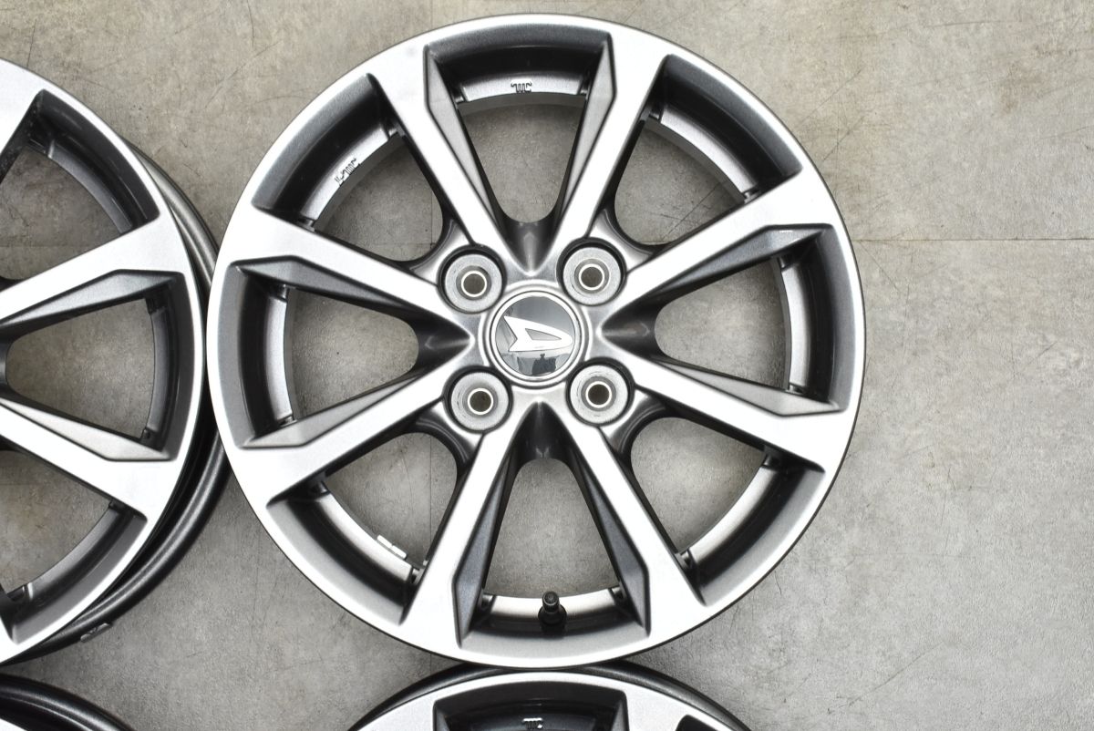 【新車外し品】ダイハツタント カスタムRS 純正ホイール ４本 新車外し品】ダイハツ LA650S タントカスタム RS 純正 15in 4.5J