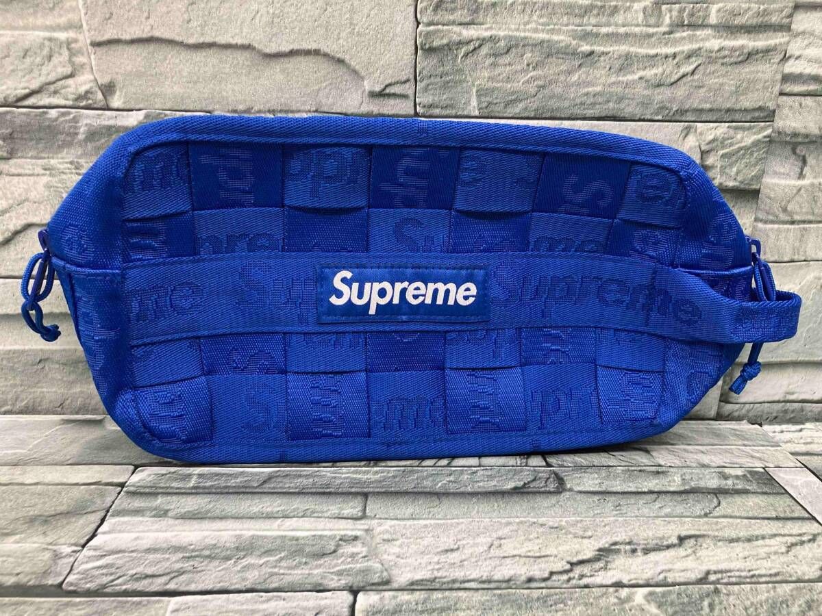 supreme シュプリーム バッグ ユーティリティーバッグ ブルー