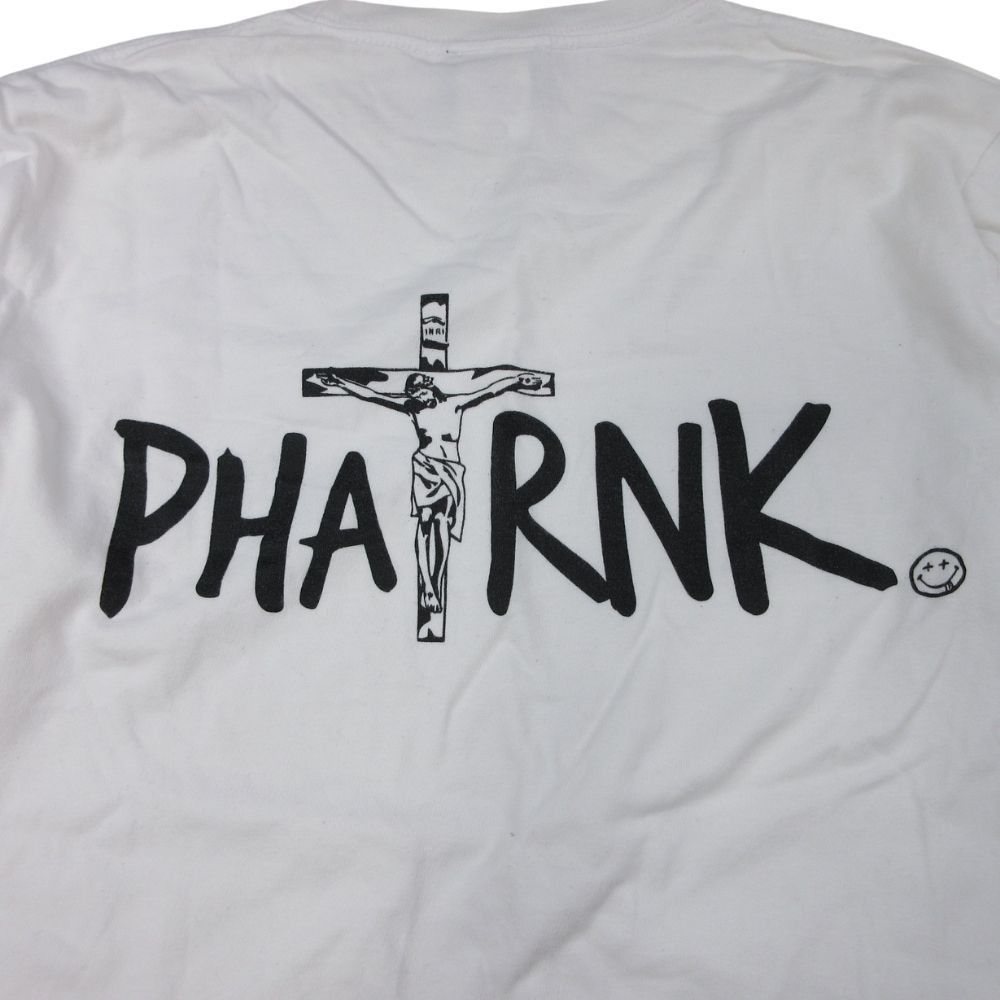 PHATRNK XL ホワイト 長袖カットソー Amazon.co.jp: XL サイズ おおきい サイズ 白 PHATRNK SRVNTZ