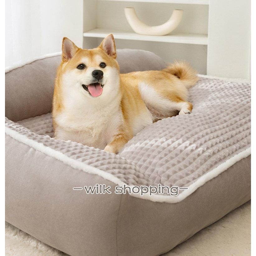 犬 ベッド 夏用 ペットベット おしゃれ 小型犬 中型犬 大型犬 猫 犬 洗える 夏 冷感 涼しい 枕 まくら ひんやり 寝具 犬の巣 猫ベッド