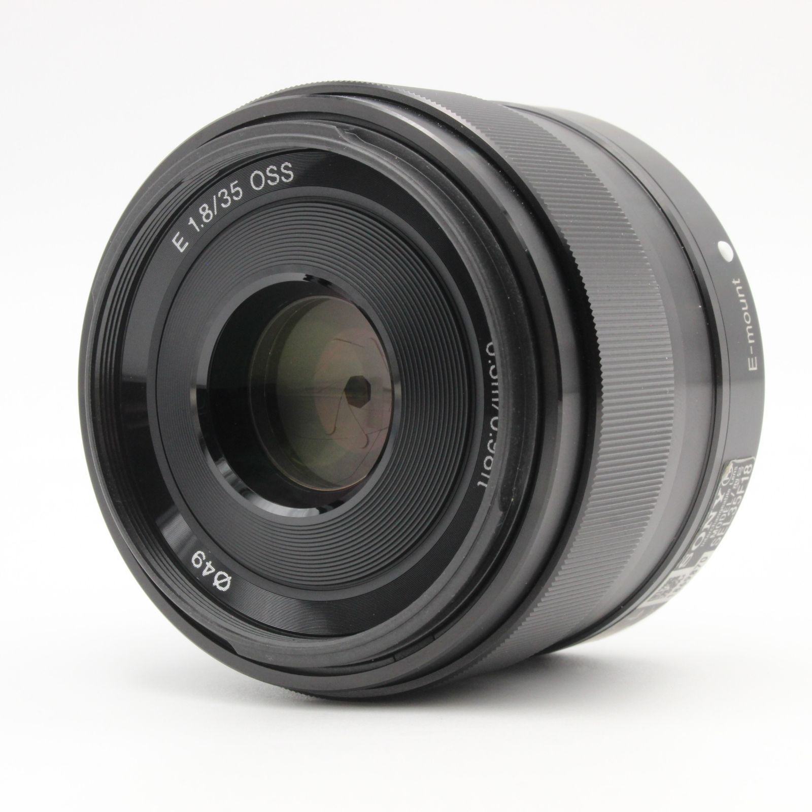 極美品】 SONY ソニー E 35mm f1.8 OSS SEL35F18 sony 元箱 付属品 