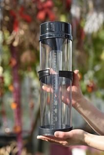 簡易プラスティック雨量計　Plastic Rain Gauge