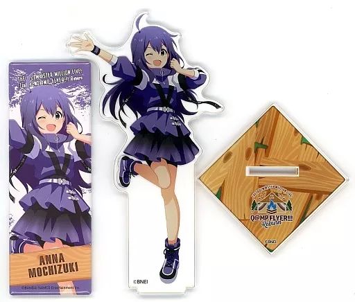 [Used] Miscellaneous Goods Anna Mochizuki Official Acrylic Stand & Long Can Badge “THE IDOLM @STER MILLION LIVE! 7th Live Q @MP FLYER!!! Reburn”