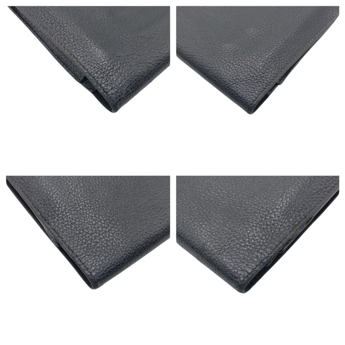 外美品☆エルメス　HERMES ドゴンGM トリヨンクレマンス　▫️G刻印 HERMES エルメス ドゴンGM ブラック 黒 トリヨンクレマンス 長