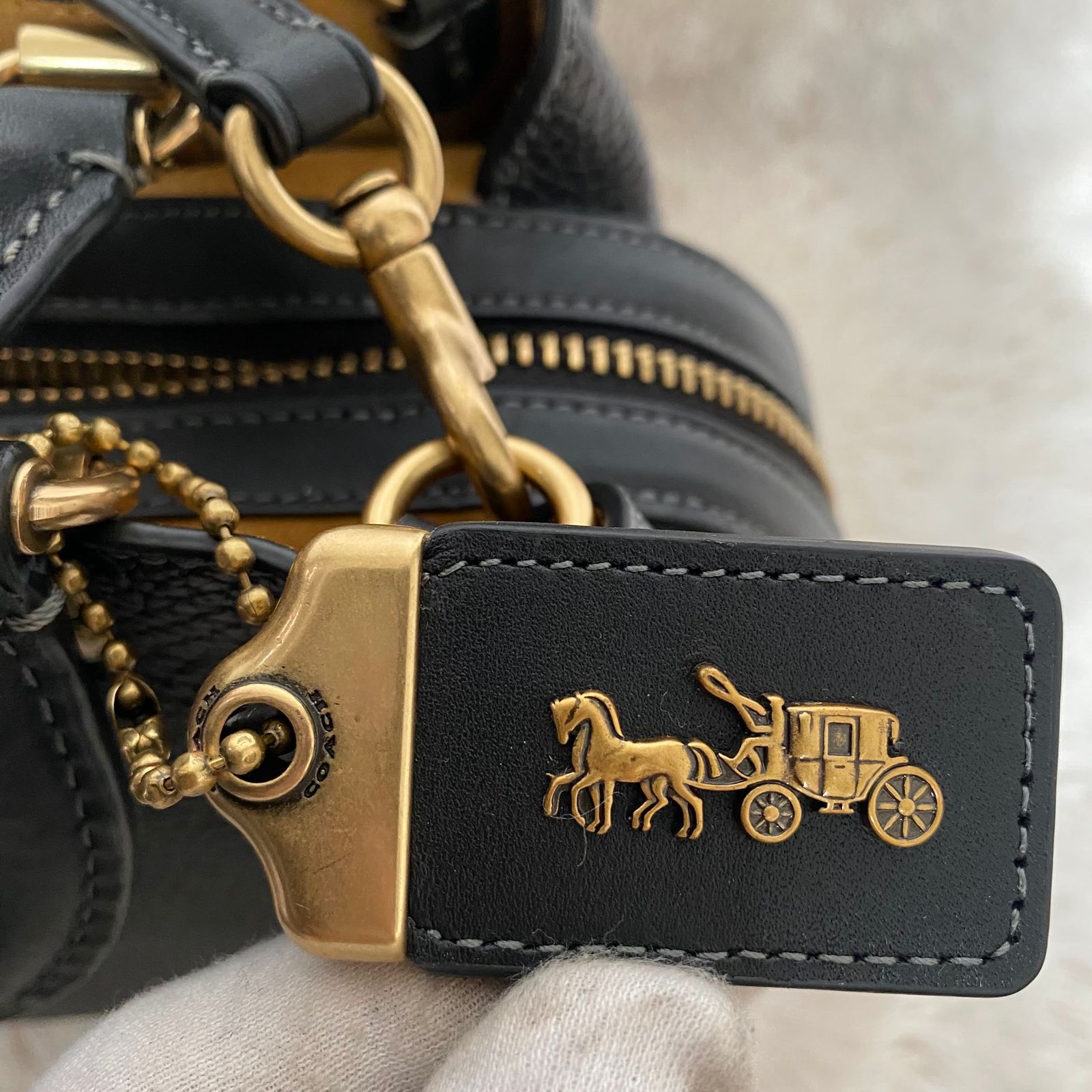 ☆美品 COACH コーチ ローグ25 3way ハンド ショルダーバッグ ブラック