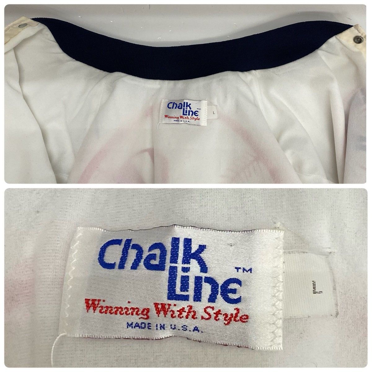 ヴィンテージ vintage 80's チョークライン CHALK LINE MLB USA製
