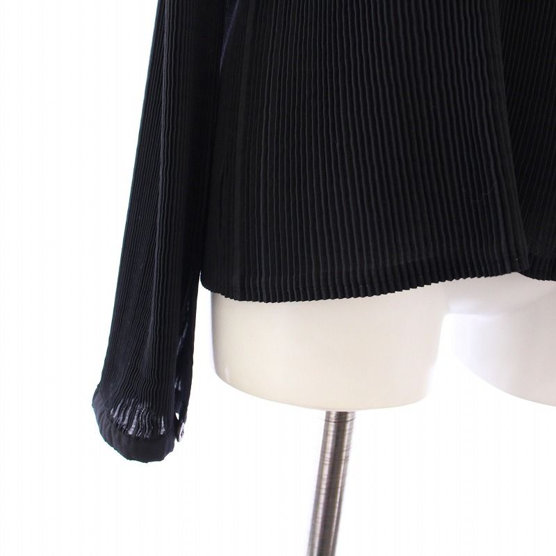 海外限定スパイク販売 シャツ MIYAKE ISSEY イッセイミヤケ ブラウス プリーツ 長袖 ジャケット・アウター